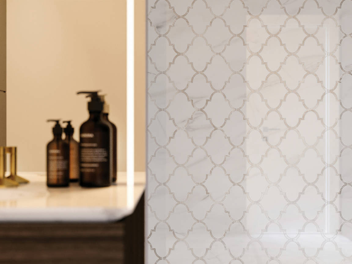 Ardor Infatuation Arabesque Polished Mosaic 3 | Aromaz Home