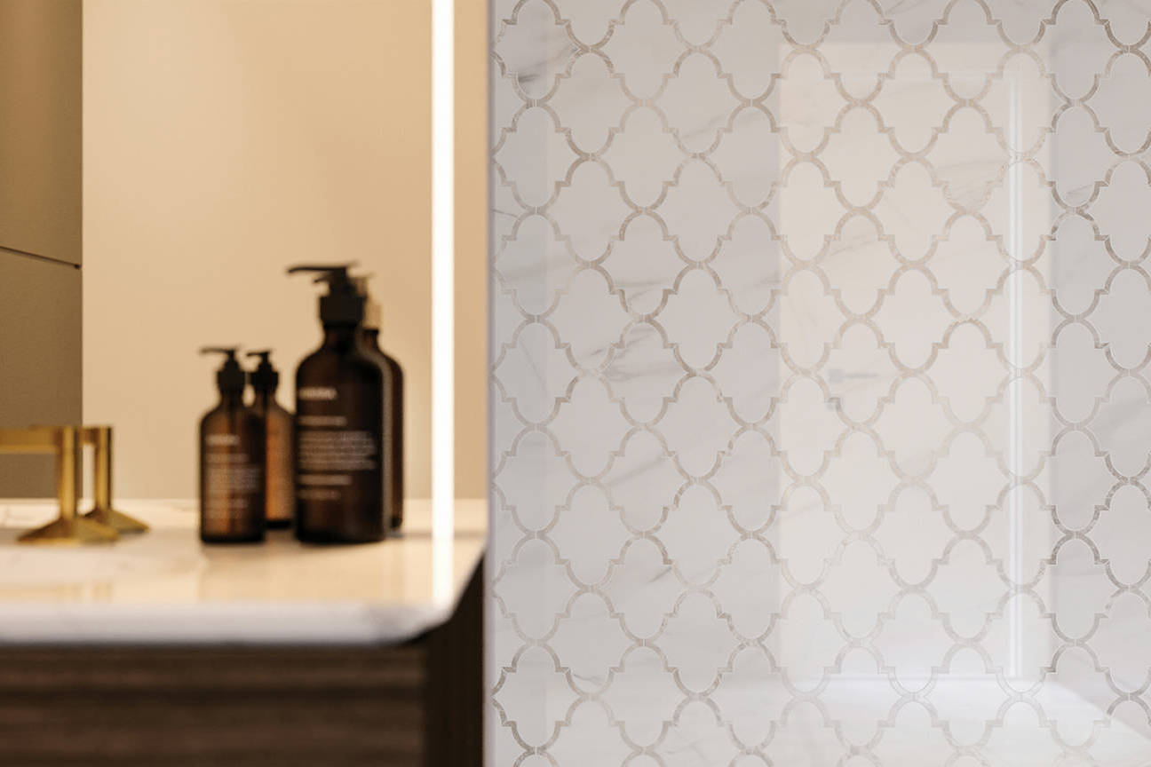 Ardor Infatuation Arabesque Polished Mosaic 3 | Aromaz Home