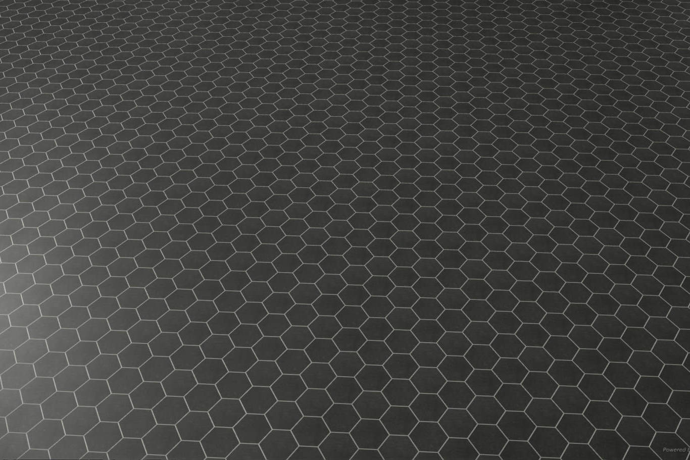 Ashland Black Hexagon 3X3 | Aromaz Home