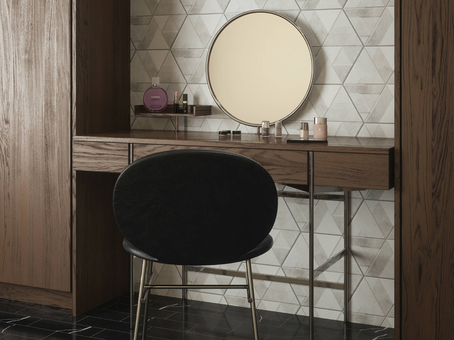 Contour Hex Field Tile | Aromaz Home