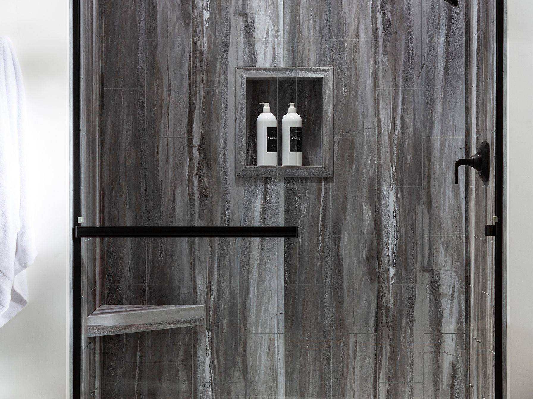 Hermitage Granite Shower Wall Kit 30x60x78 | Aromaz Home