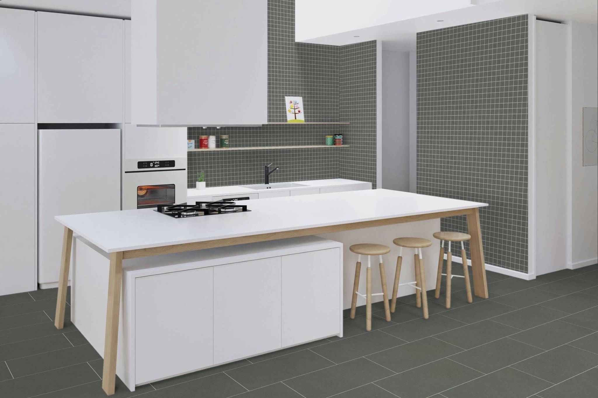 Concord Umber Matte 12x24 & 2x2 | Aromaz Home