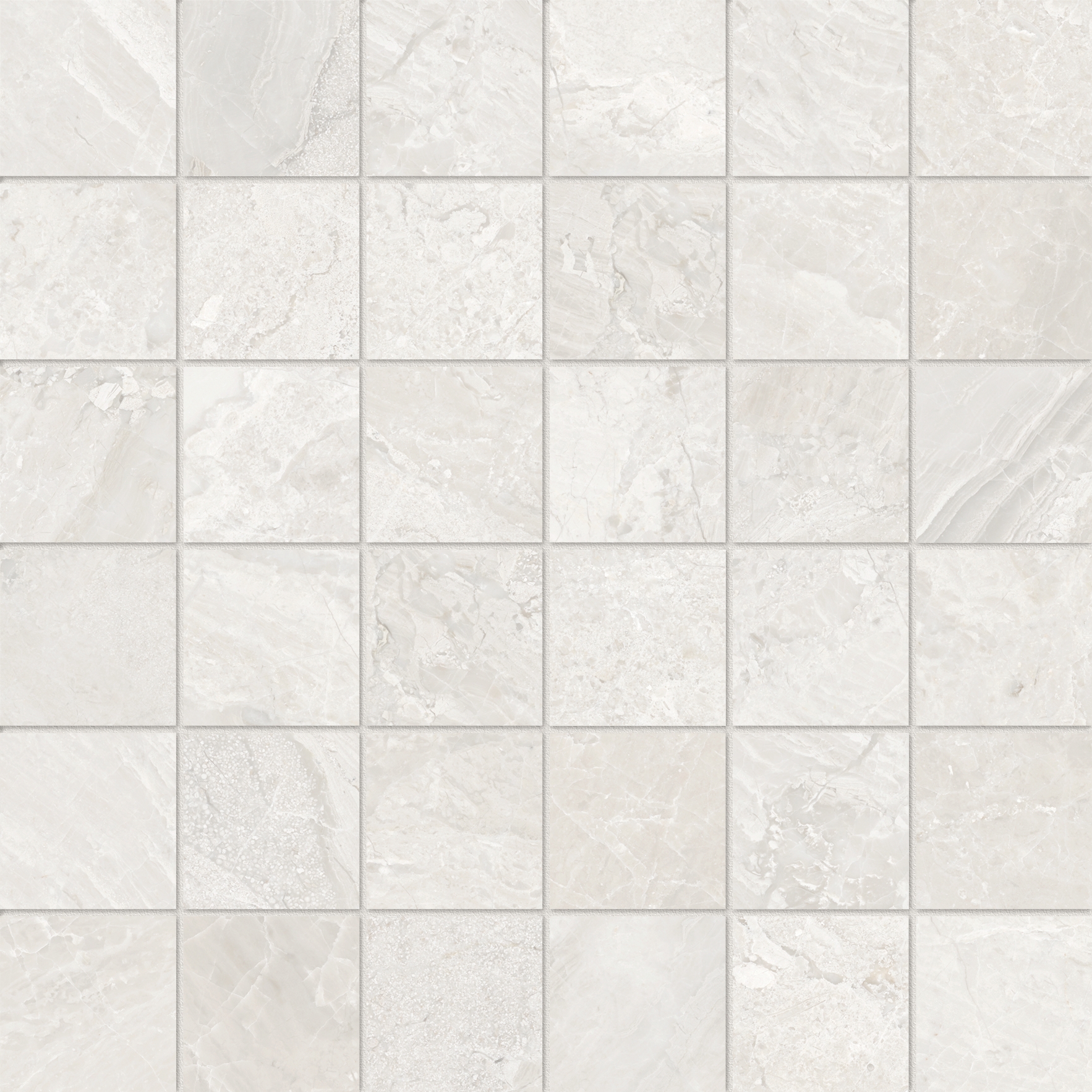 Florence 2X2 Ivory Matte Mosaic | Aromaz Home