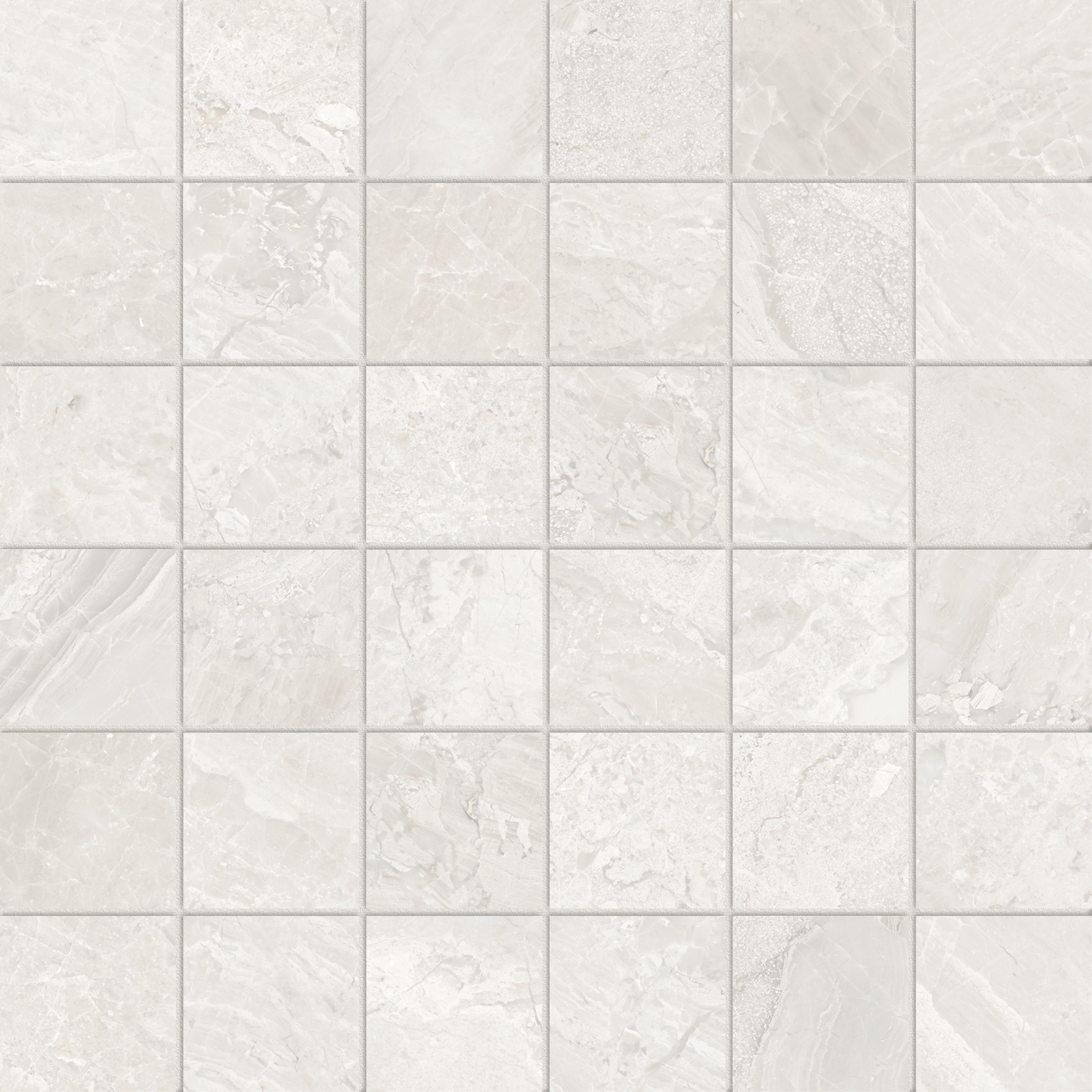 Florence 2X2 Ivory Matte Mosaic | Aromaz Home