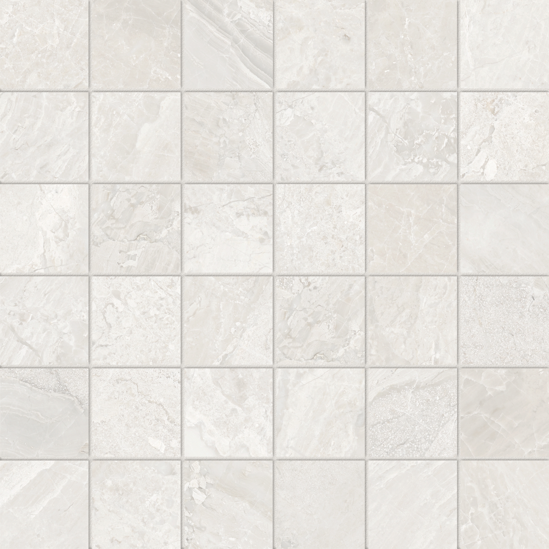 Florence 2X2 Ivory Matte Mosaic | Aromaz Home