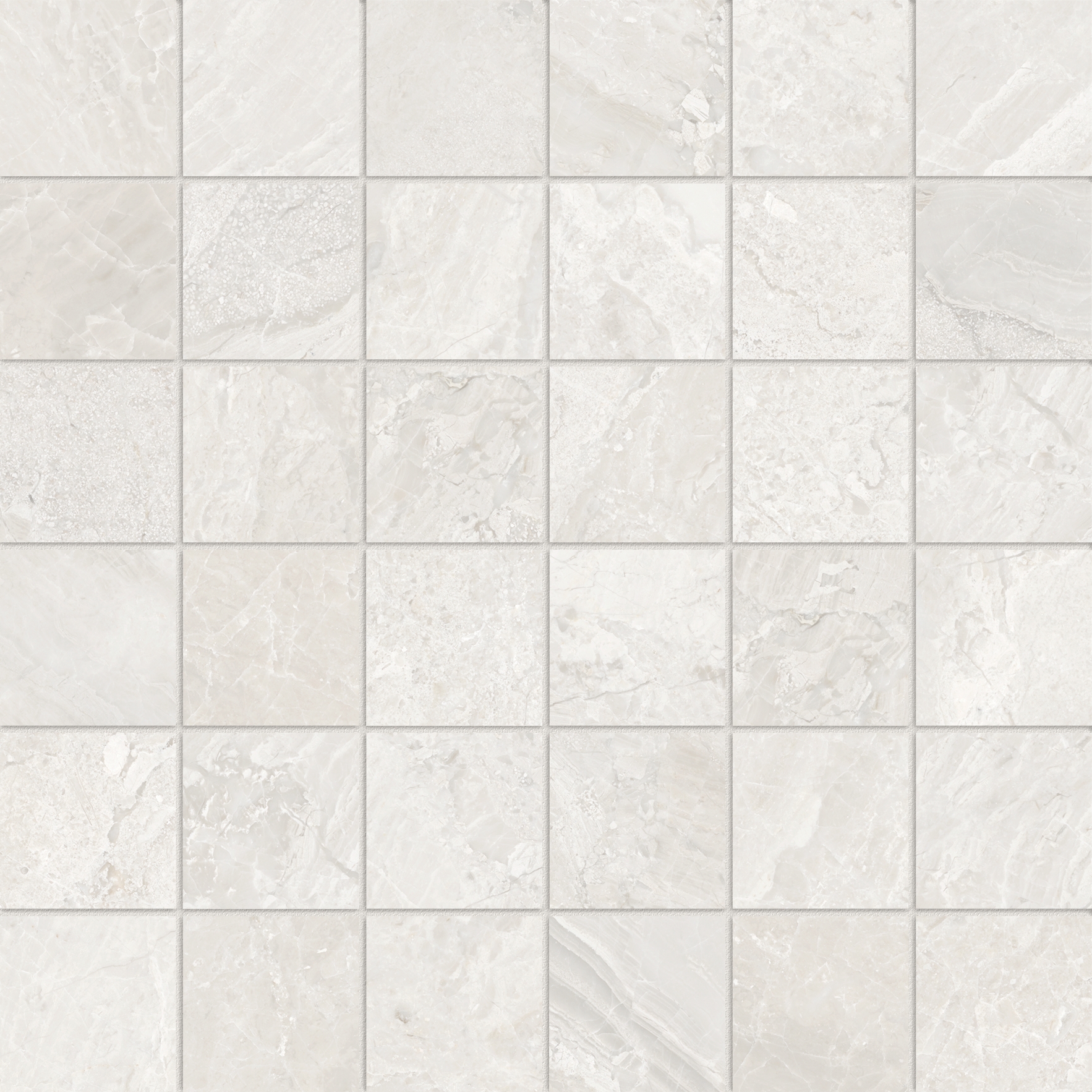 Florence 2X2 Ivory Matte Mosaic | Aromaz Home