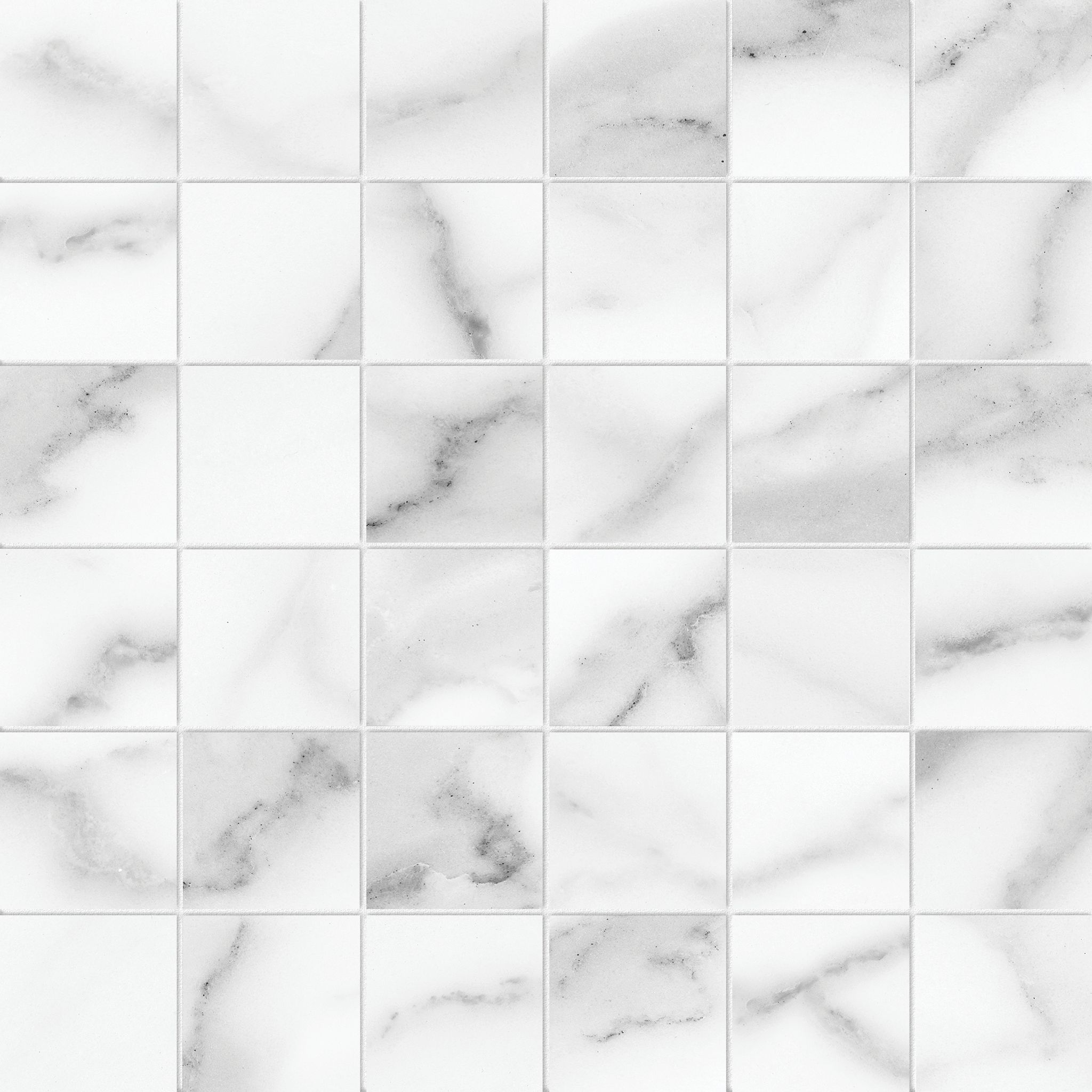 Florence 2X2 Statuario Matte Mosaic | Aromaz Home