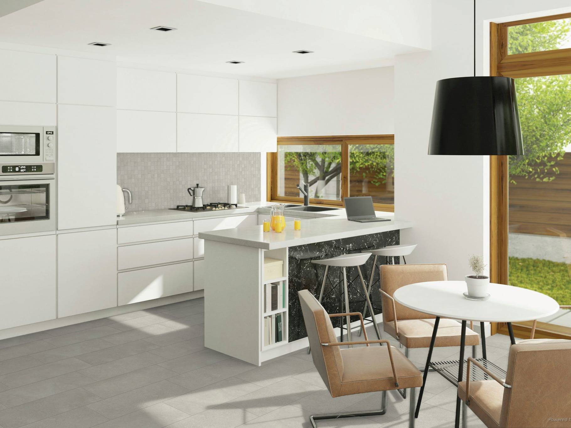 Madison 12x24 and 2x2 Glacier Matte 2 | Aromaz Home