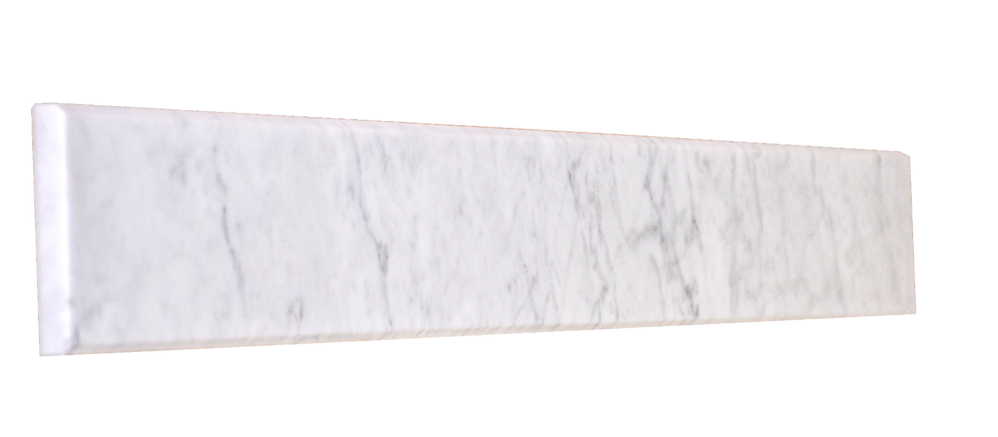 Bianco Carrara Saddle 4x36x3/4 | Aromaz Home