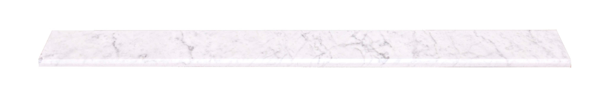 Bianco Carrara Saddle 4x36x3/4 | Aromaz Home