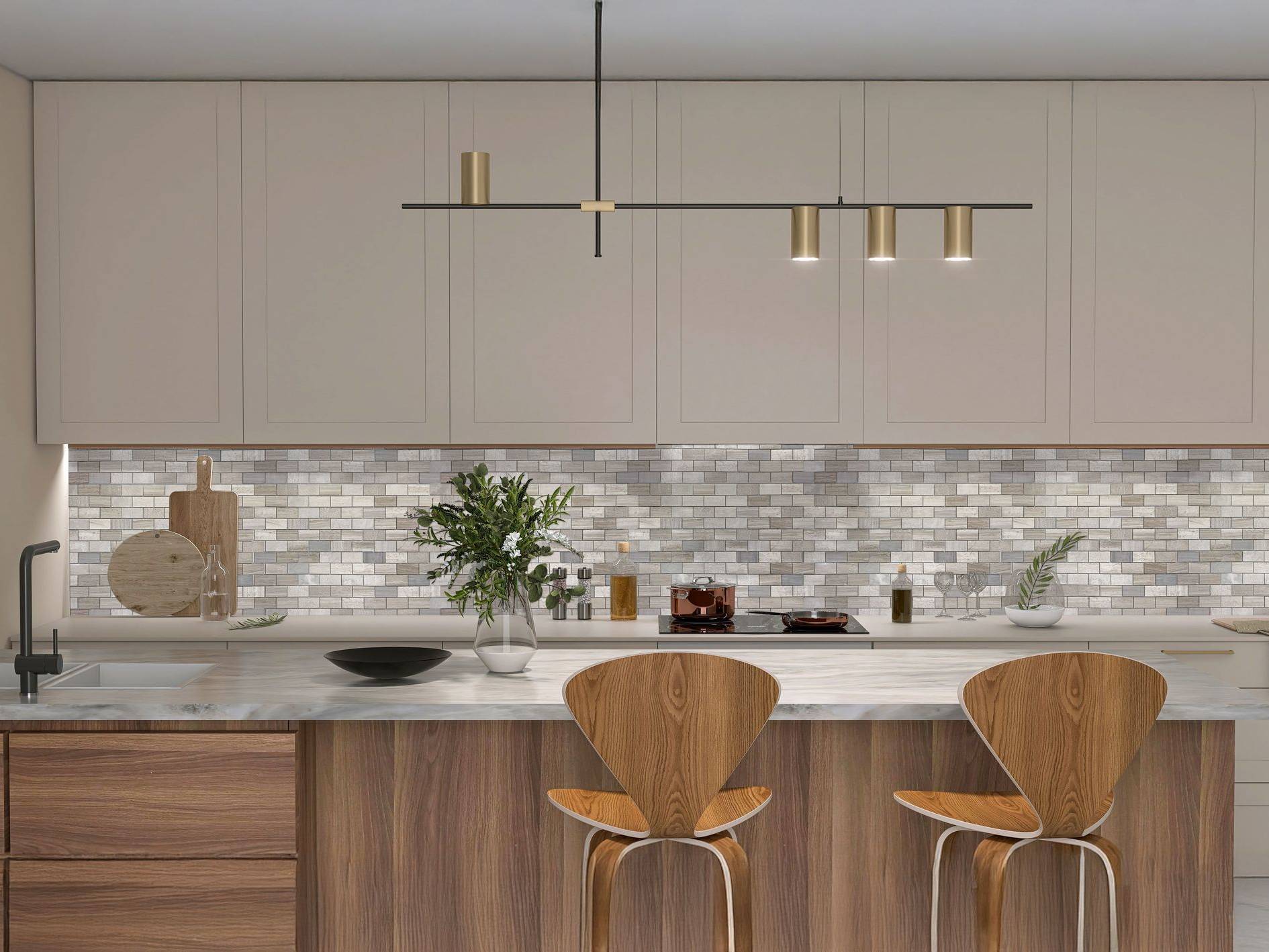 Brick Limestone Multi Finish Grey 2 | Aromaz Home