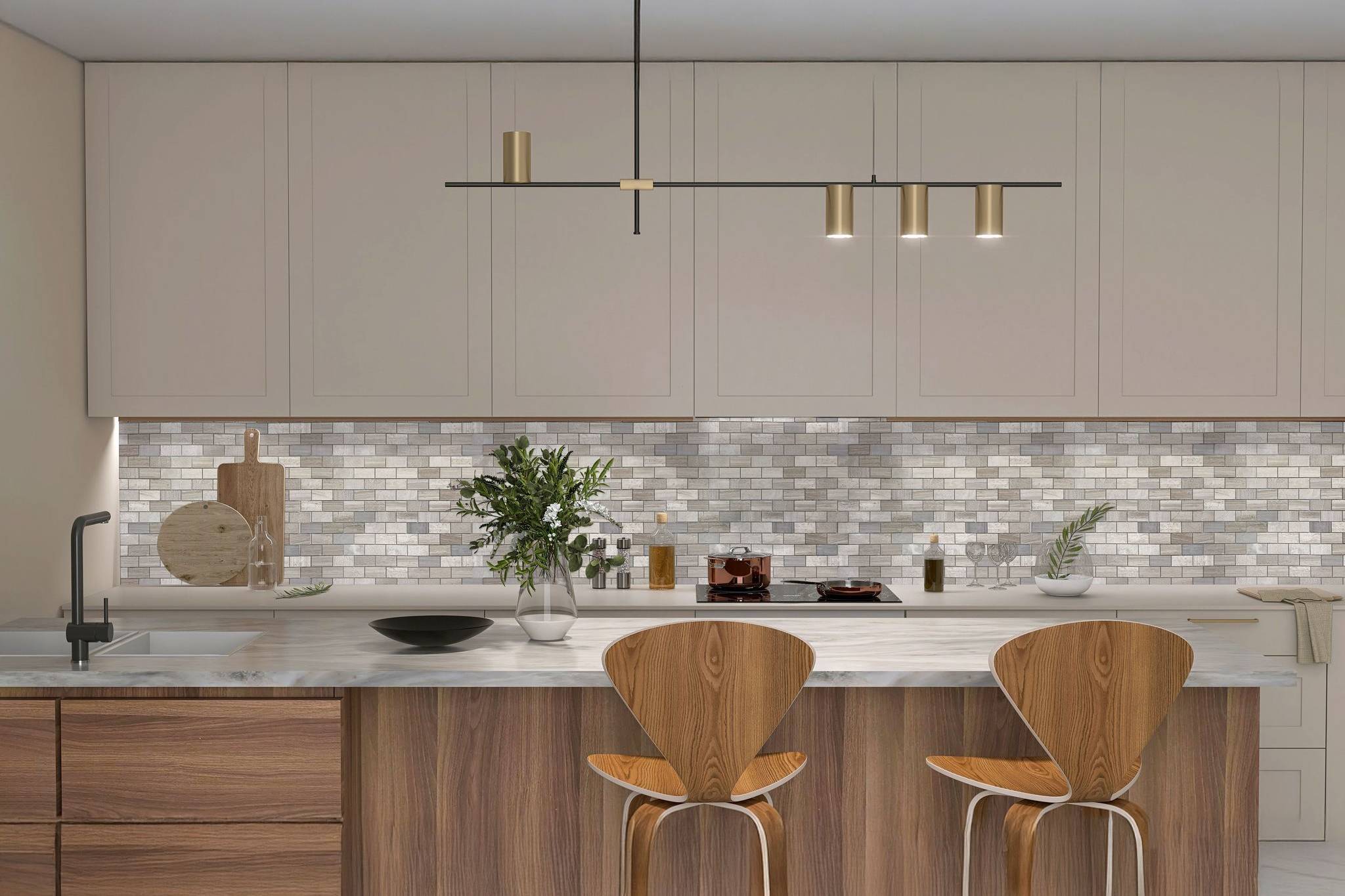 Brick Limestone Multi Finish Grey 2 | Aromaz Home