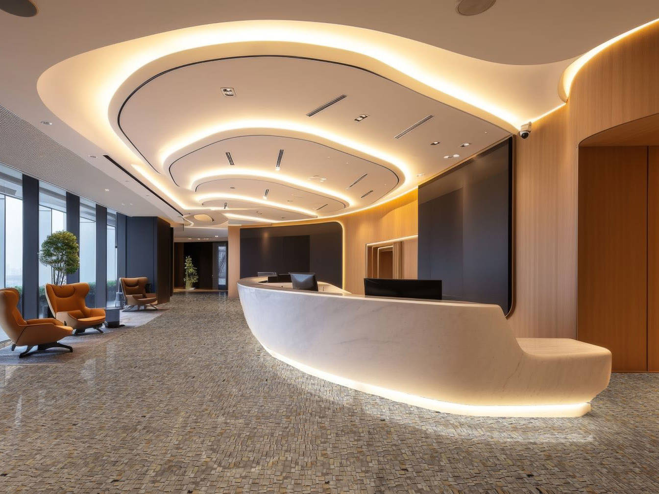 Cubic Fossil Wood Stone  | Aromaz Home