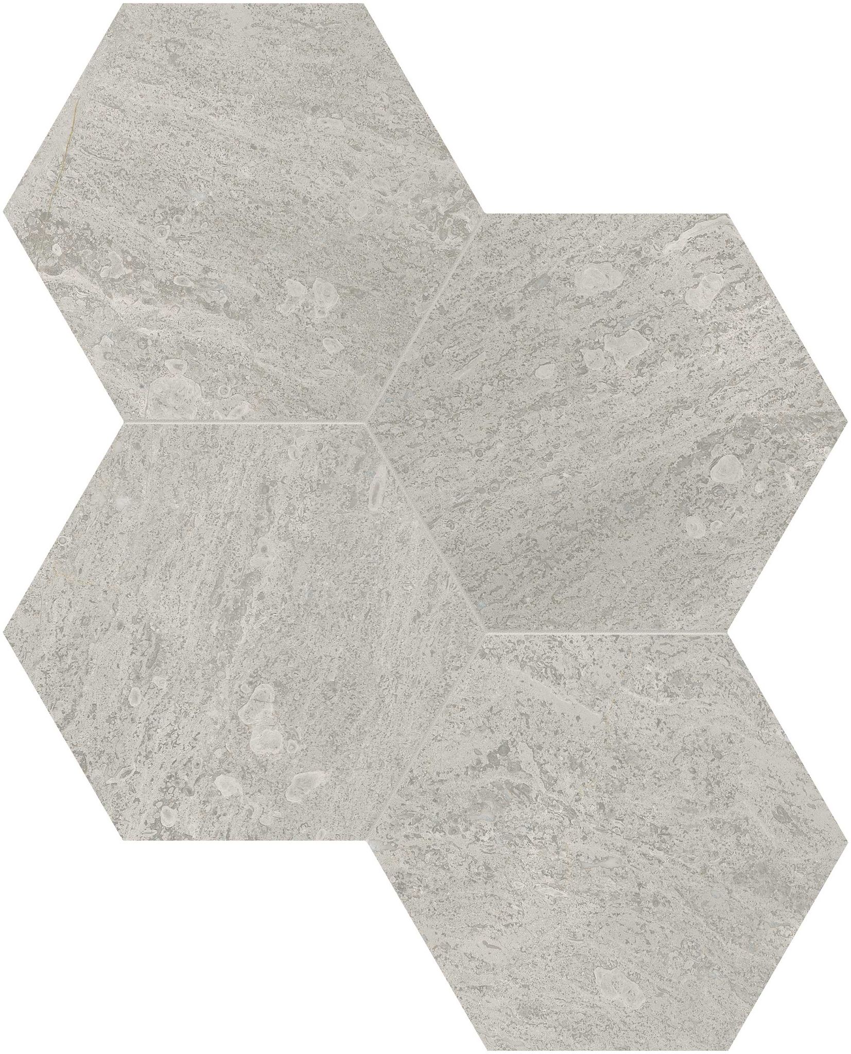 Anciano Grigio 6 Hexagon Mosaic | Aromaz Home