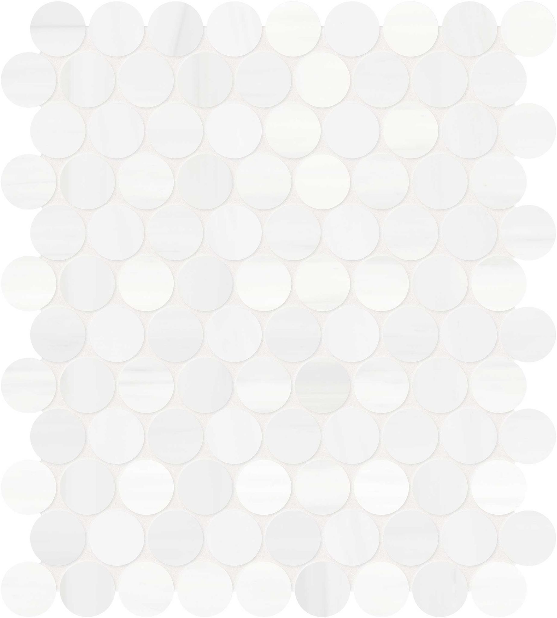 Cosmo Lumino 1.25 Penny Round Mosaic | Aromaz Home