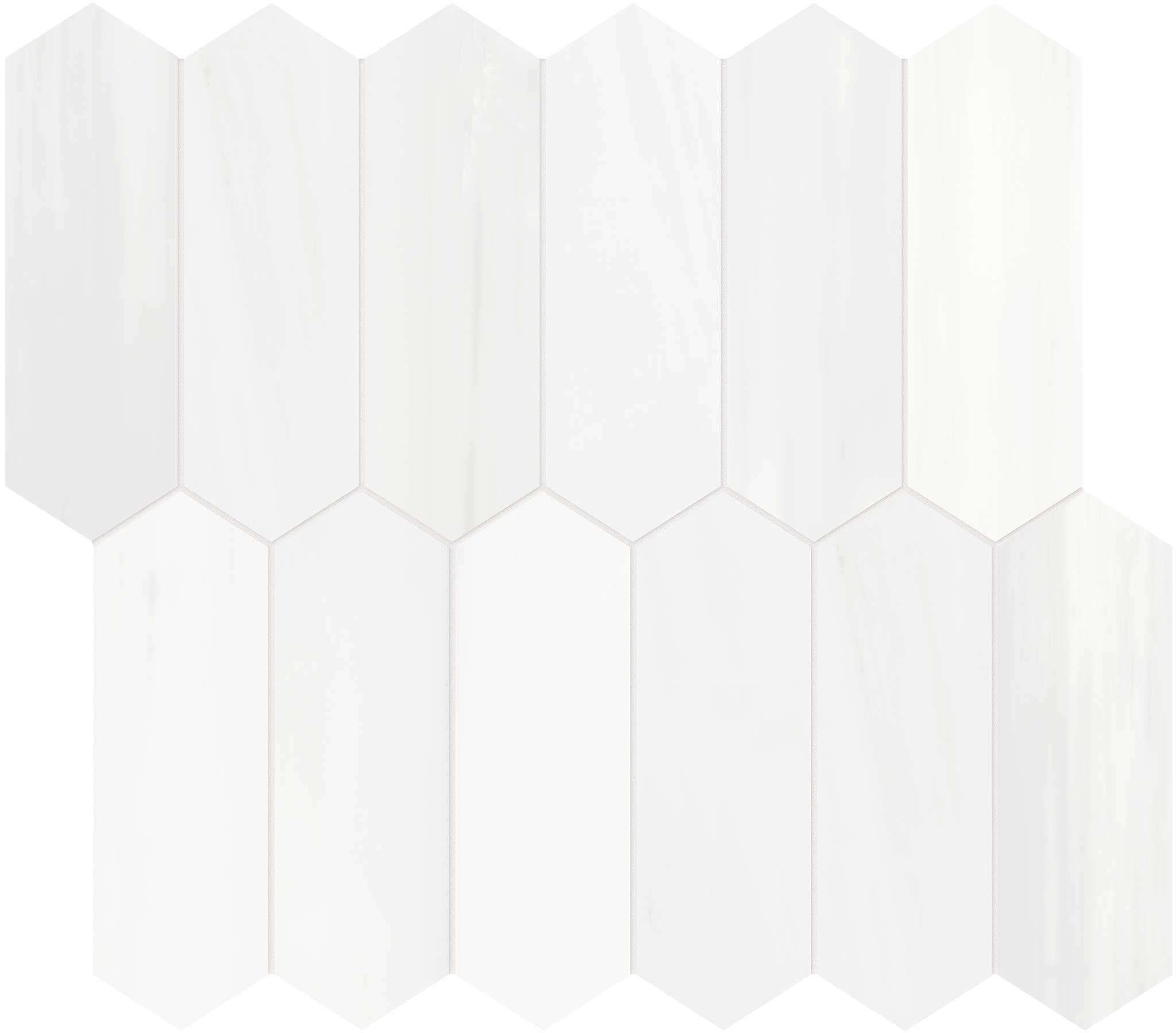 Cosmo Lumino 2x6 Picket Mosaic | Aromaz Home