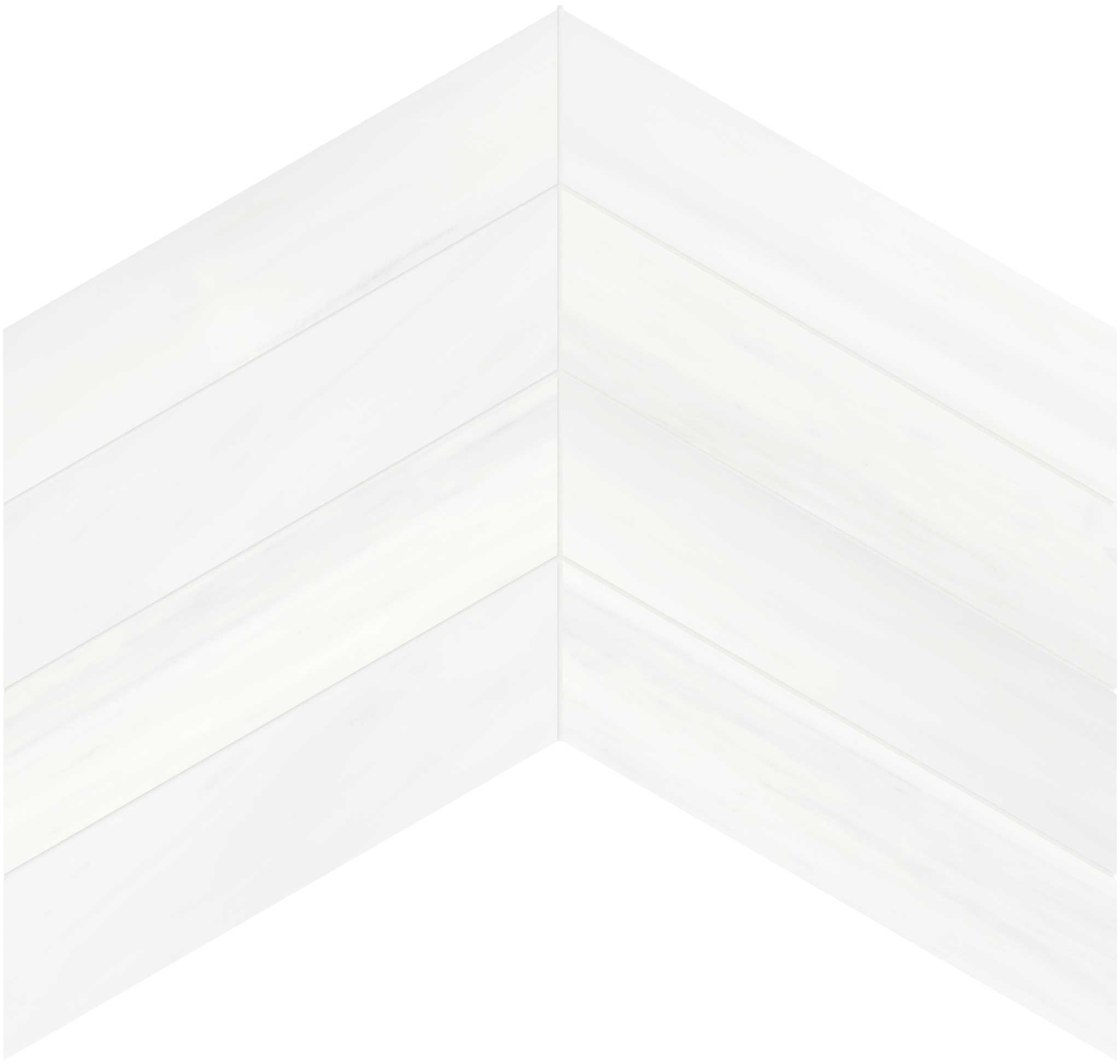 Cosmo Lumino 2x8.5 Chevron Mosaic | Aromaz Home