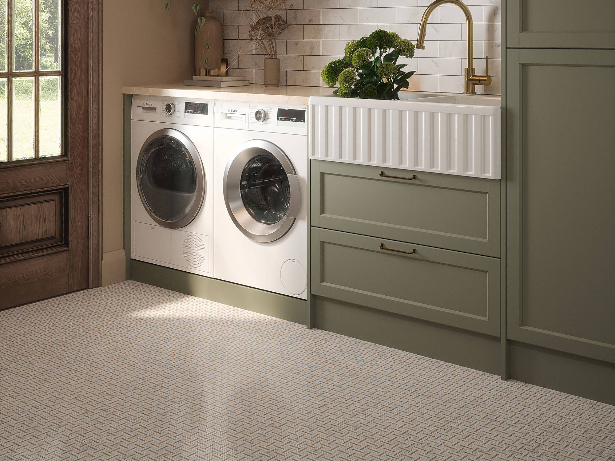 Gazebo Cream Mosaic | Aromaz Home