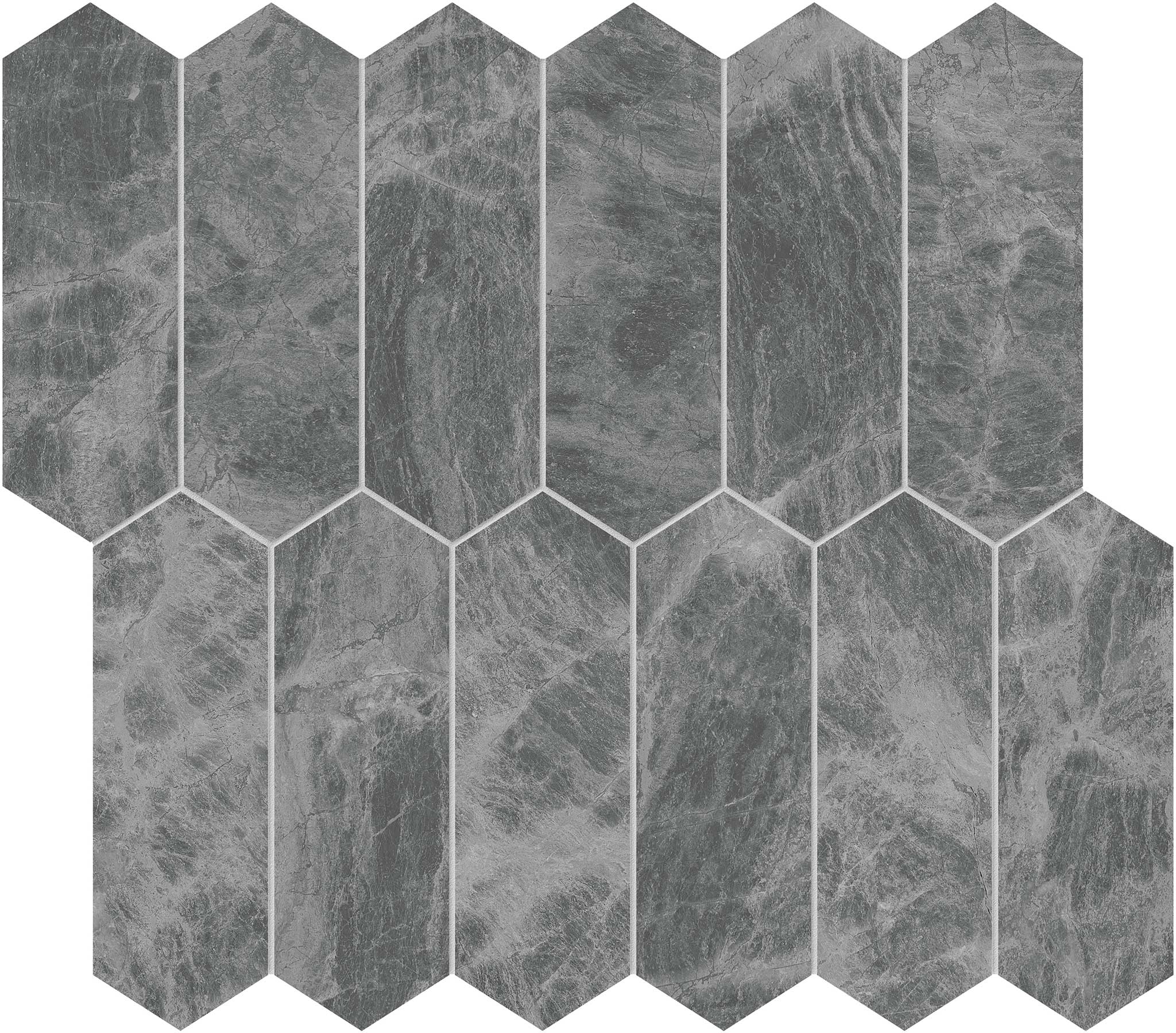 Gemma Mystique 2x6 Picket Mosaic | Aromaz Home