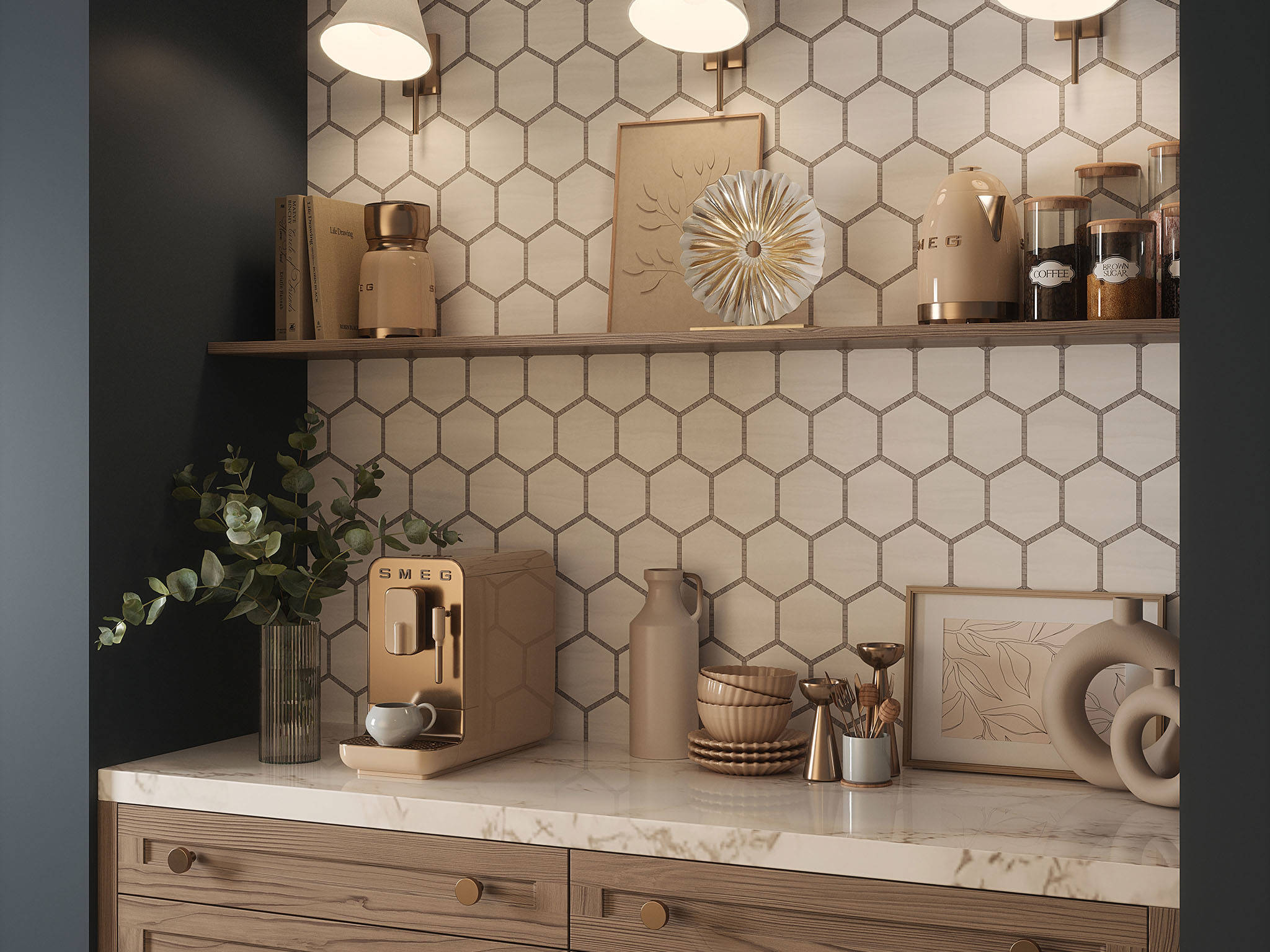 Gram Grey Mosaic | Aromaz Home