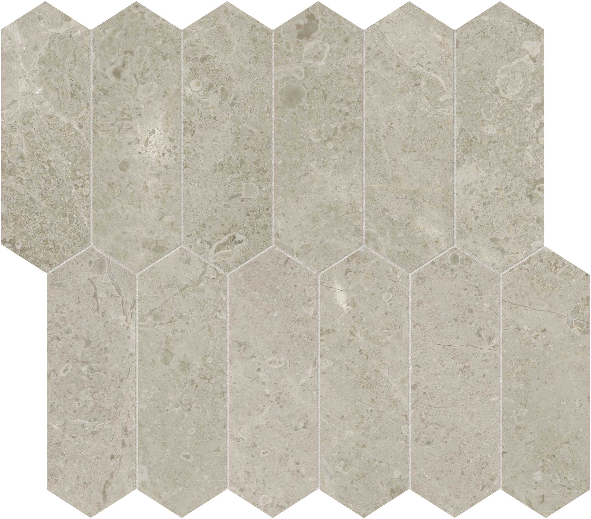 Ritz Gray 2x6 Picket Mosaic | Aromaz Home
