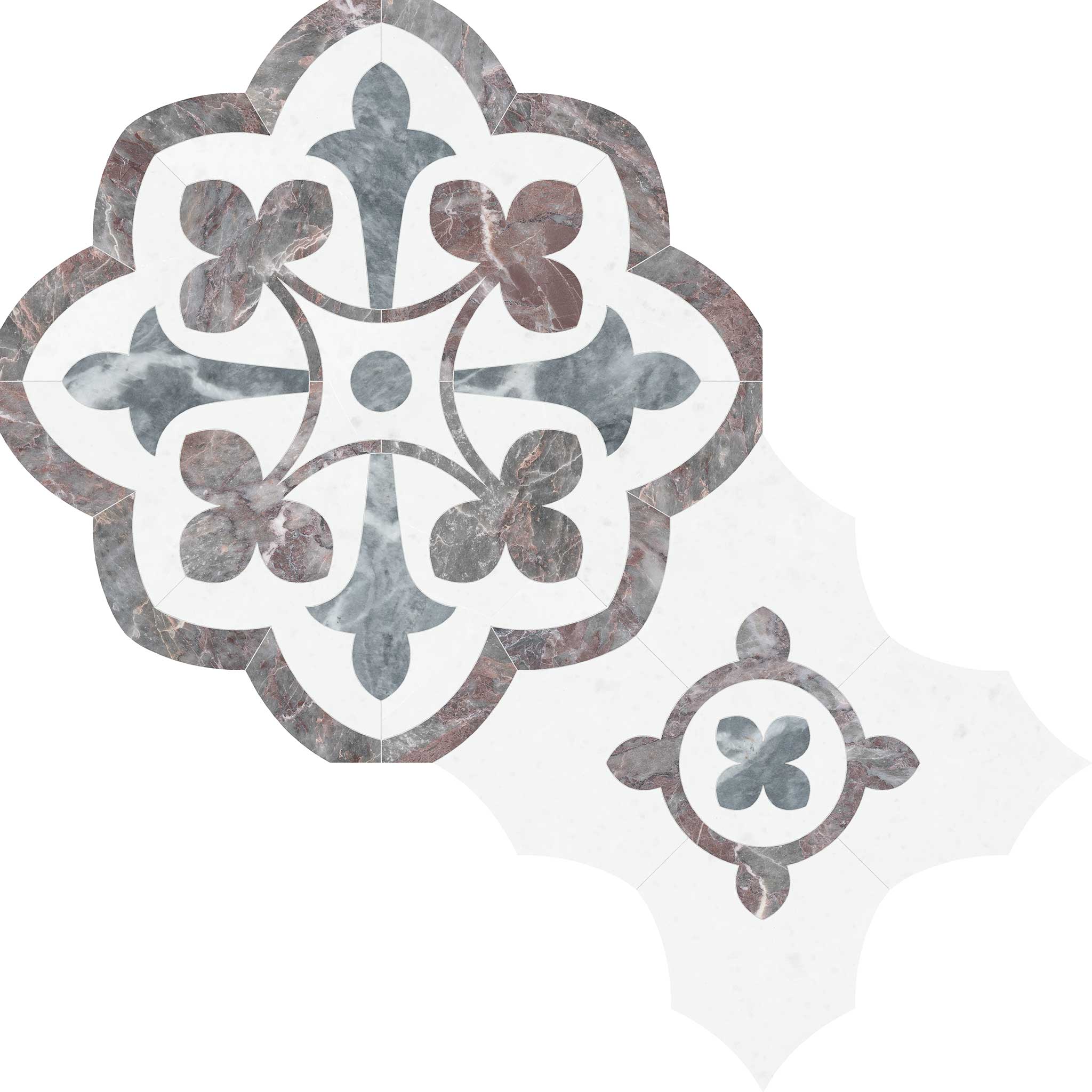 Utopio Fleur Blush Mosaic | Aromaz Home