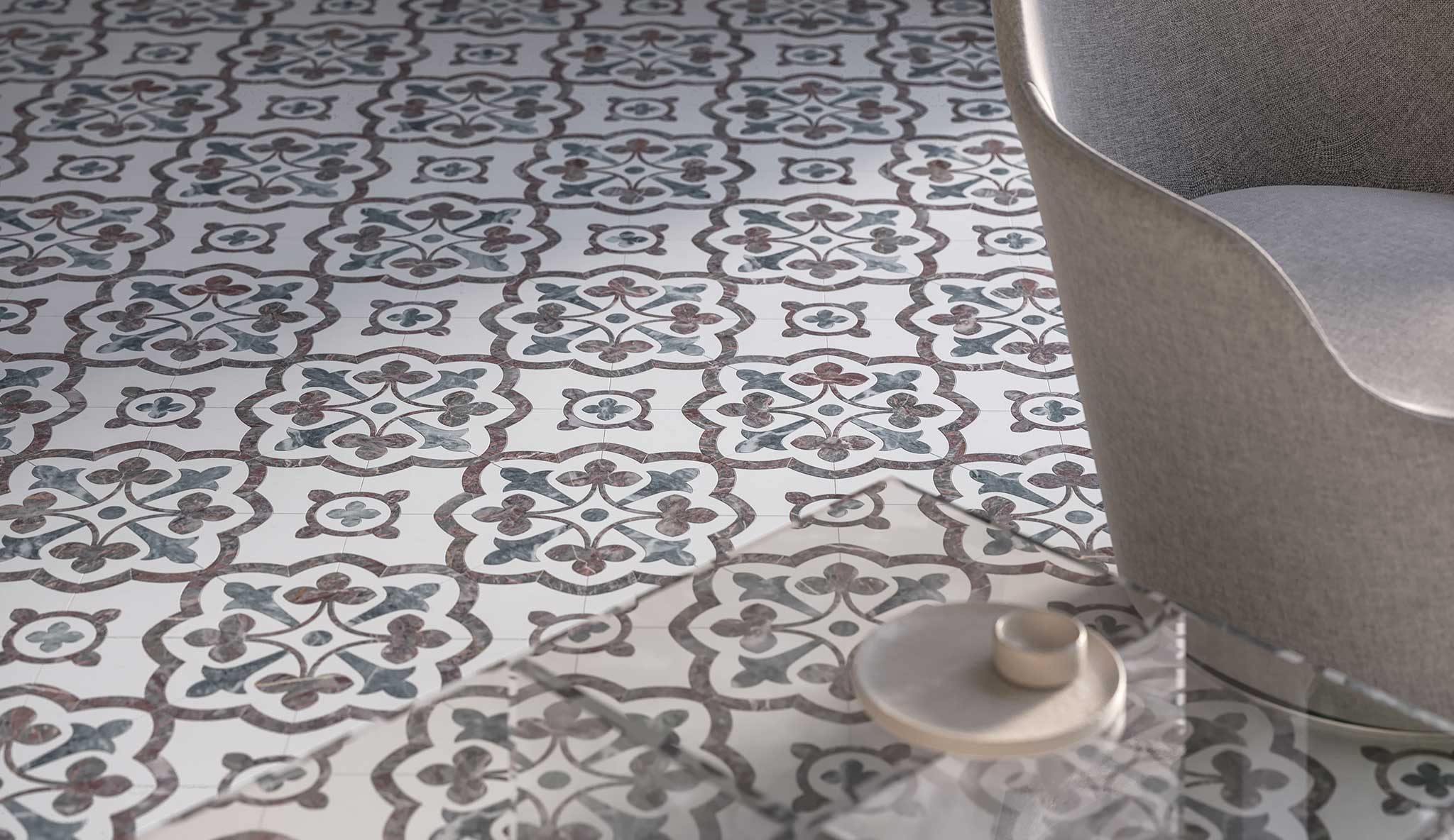 Utopio Fleur Blush Mosaic | Aromaz Home