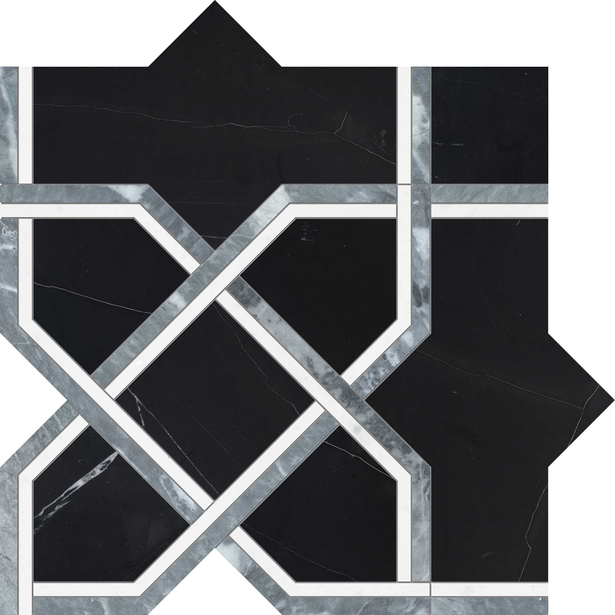 Utopio Madina Monochromo Mosaic | Aromaz Home