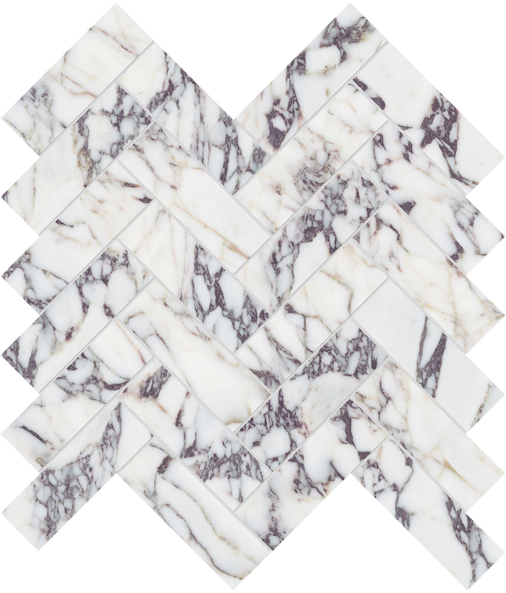 Viola Roccia 1.25x4 Herringbone Mosaic | Aromaz Home