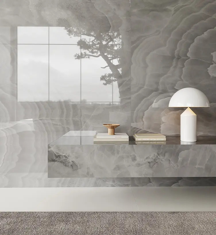 Lustra 63x126 Onyx Halo Polished | Aromaz Home