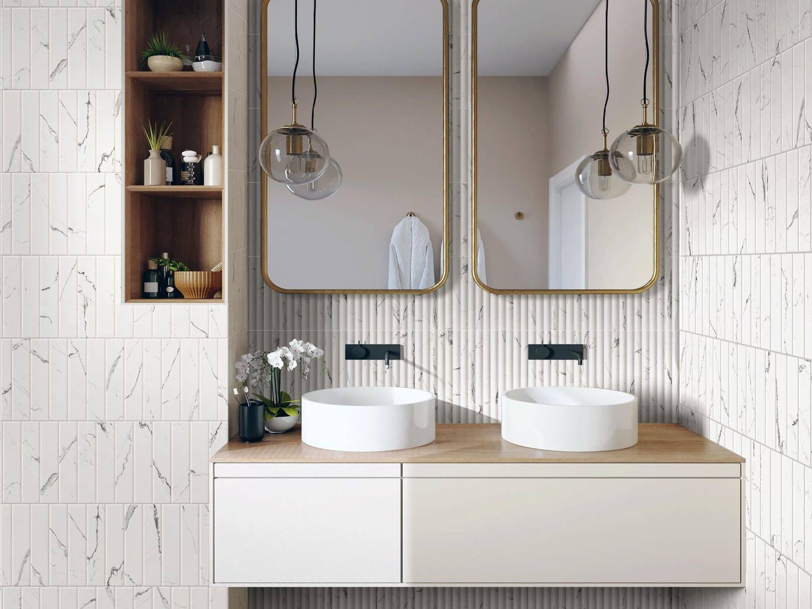 Obsession Statuario % Nero | Aromaz Home
