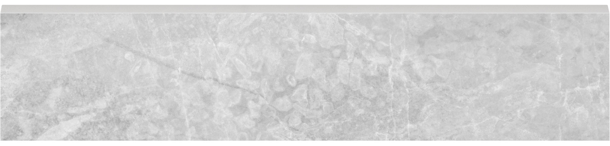 Plata 3x12 Perla Grigia Bullnose Matte | Aromaz Home