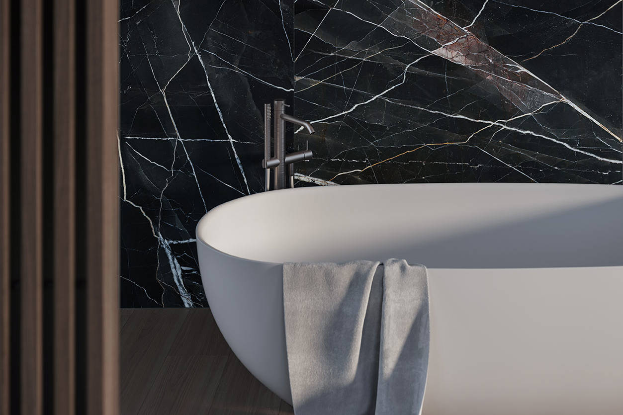 Royal Stoneworks REGAL BLACK VEIN 0 | Aromaz Home